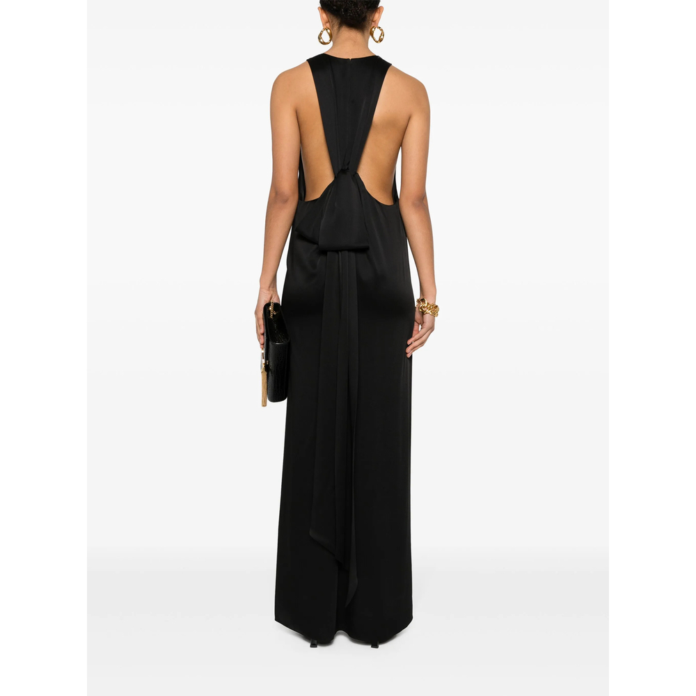 [Saint Laurent] Sleeveless dress SS24 774959 Y3H12 1000
