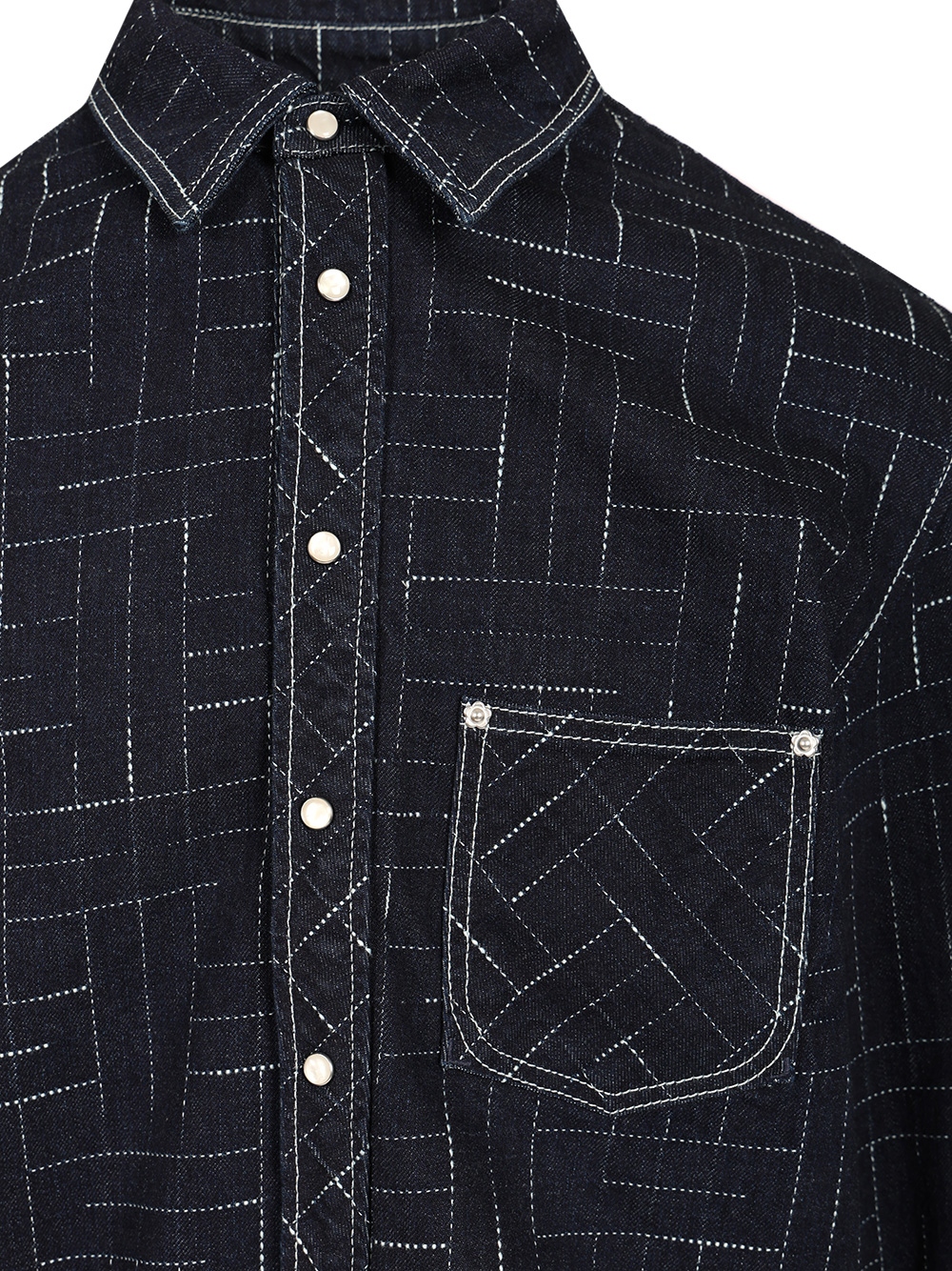 [Kenzo] Shirts Long Sleeve FW25 FF65DC4226V1DM