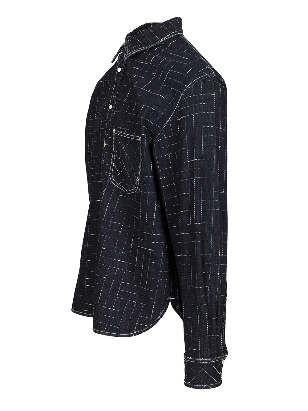 [Kenzo] Shirts Long Sleeve FW25 FF65DC4226V1DM