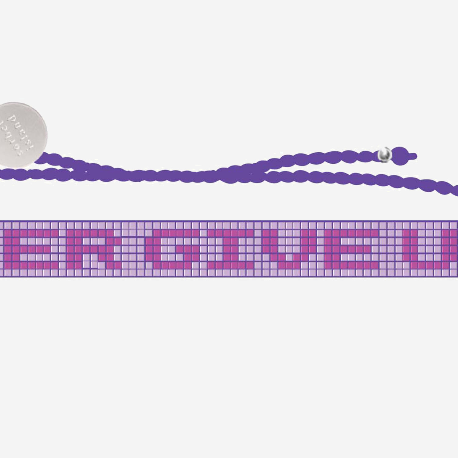 [SORBET ISLAND] Bracelet SS25 NEVERGIVERUP