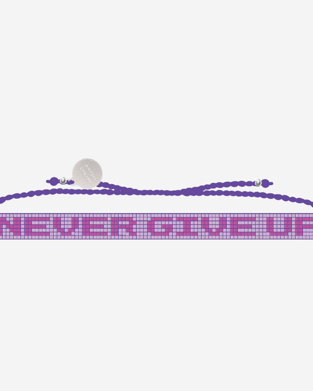 [SORBET ISLAND] Bracelet SS25 NEVERGIVERUP
