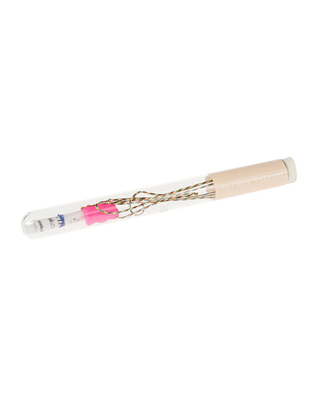 [SORBET ISLAND] Necklace FW22 SIBN004NEONPINKBEAR