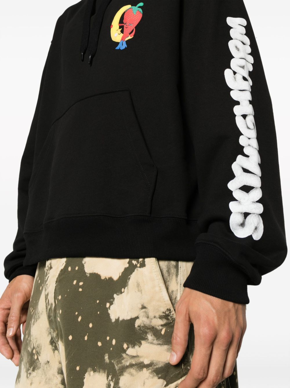 [SKY HIGH FARM WORKWEAR] Hoodie FW23 SHF04T041BLACK