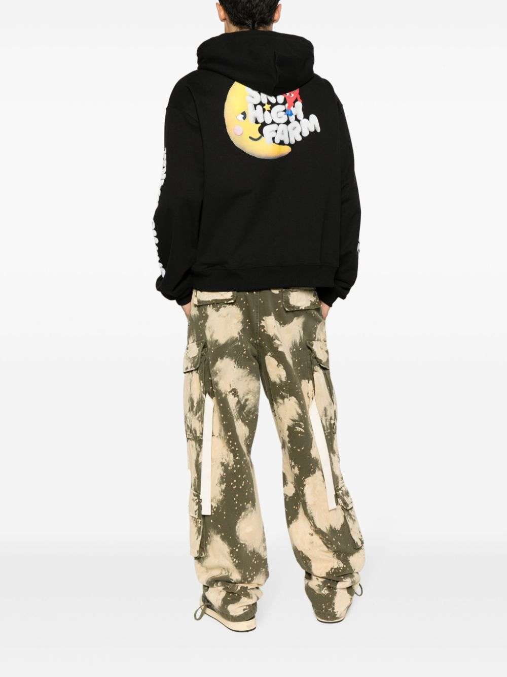 [SKY HIGH FARM WORKWEAR] Hoodie FW23 SHF04T041BLACK