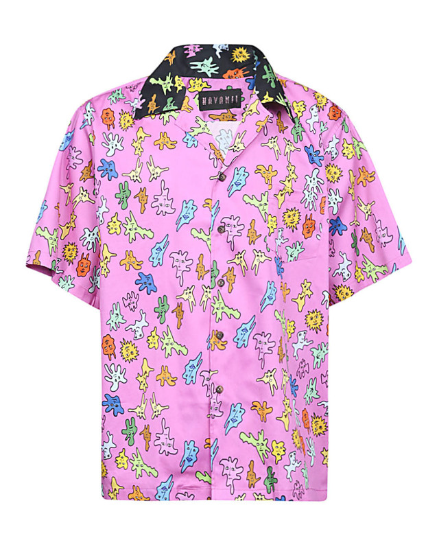 [HAVANII] Shirts Short Sleeve SS22 FOLLIPINK