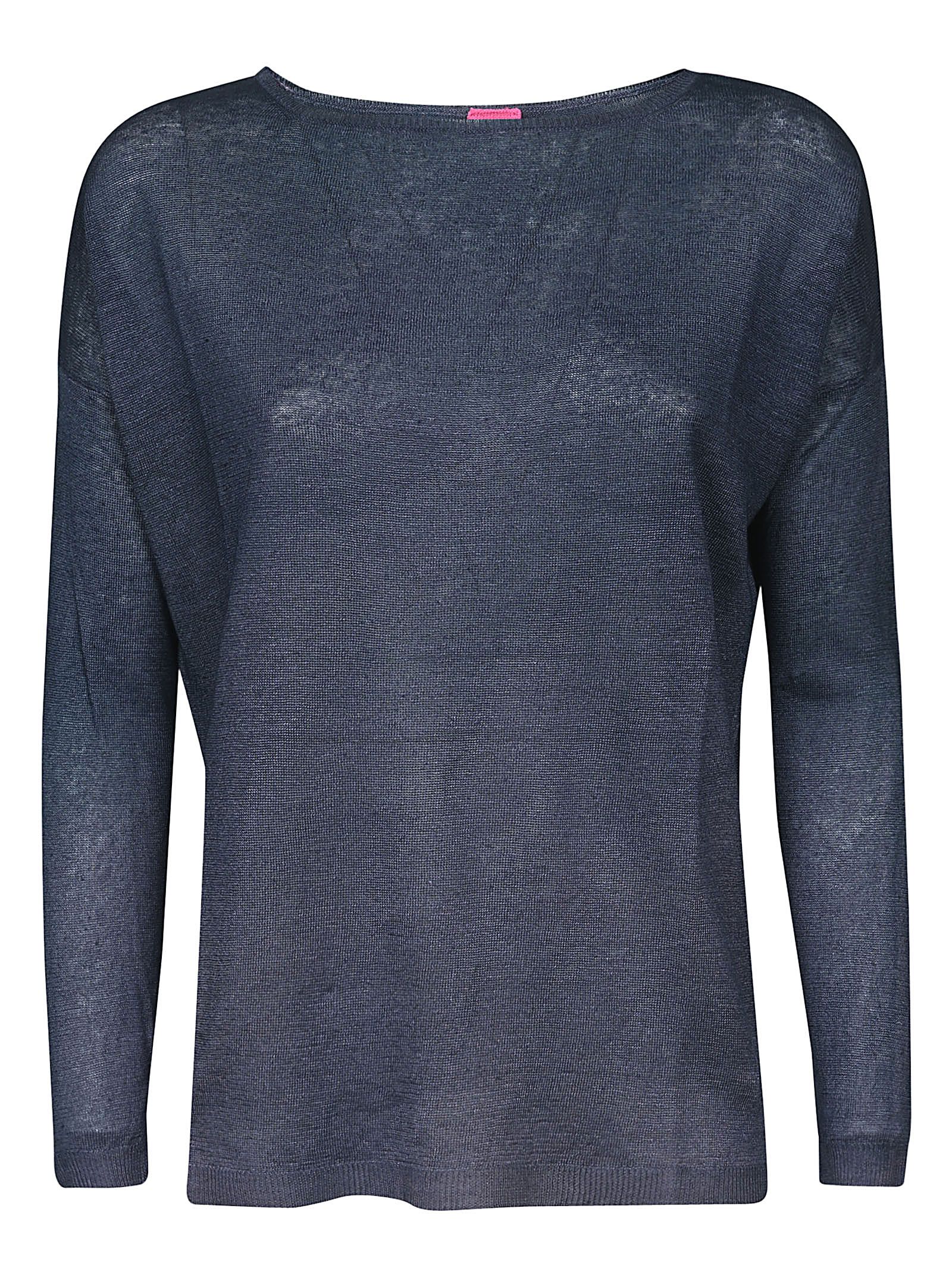 [ALESSANDRO ASTE] Knitwear SS22 12LI26NICESP05/BLUEINDIGO