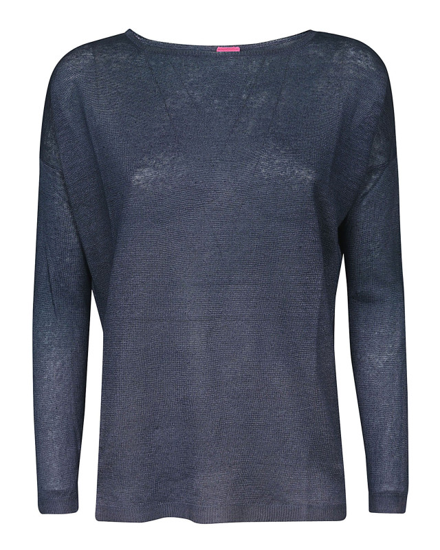 [ALESSANDRO ASTE] Knitwear SS22 12LI26NICESP05/BLUEINDIGO