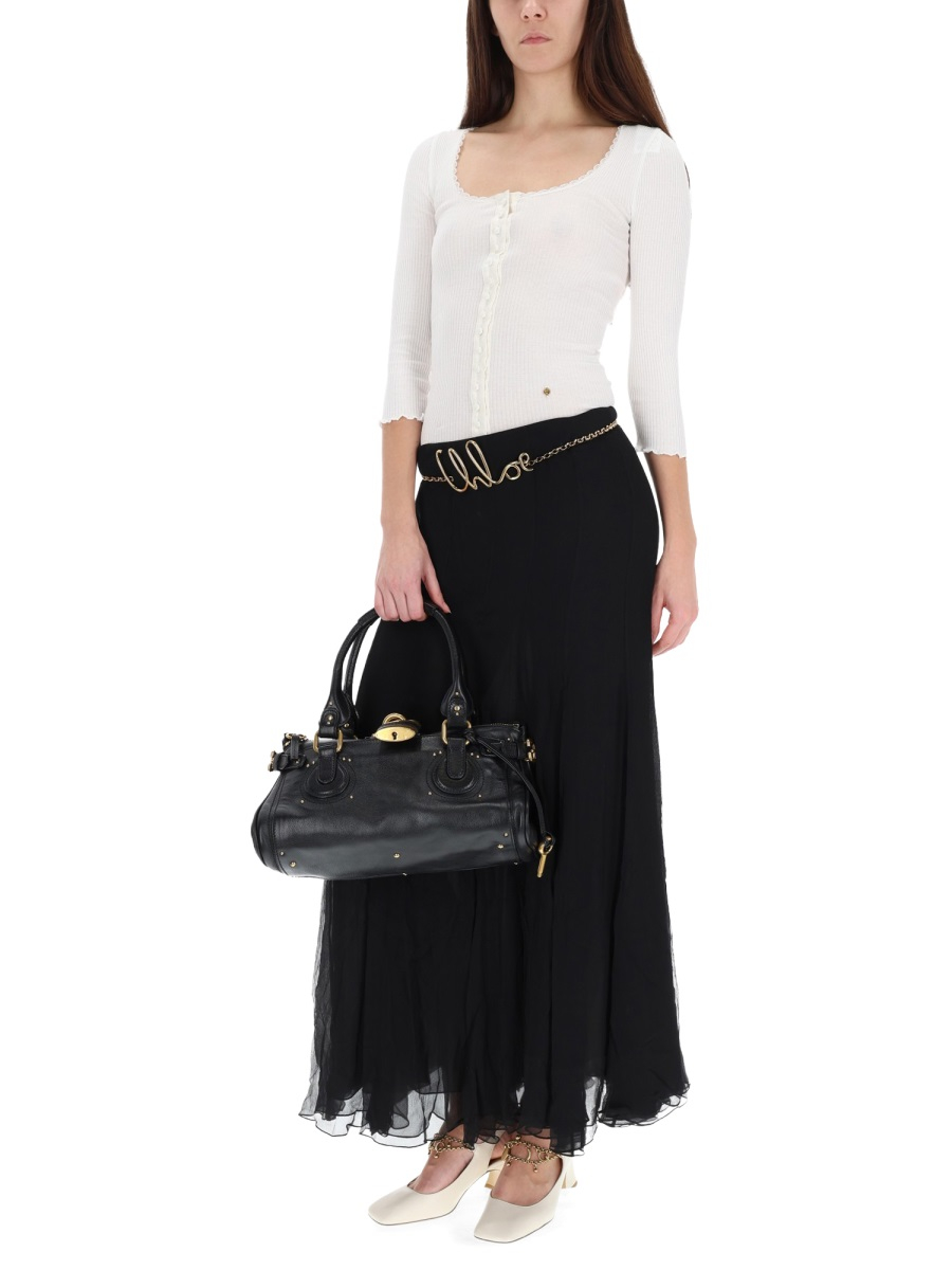 [Chloe] Long skirt FW25 CH25WJU20001_001