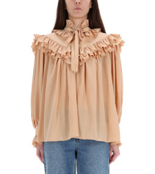 [Chloe] Shirts Long Sleeve FW25 CH25WHT14005_285