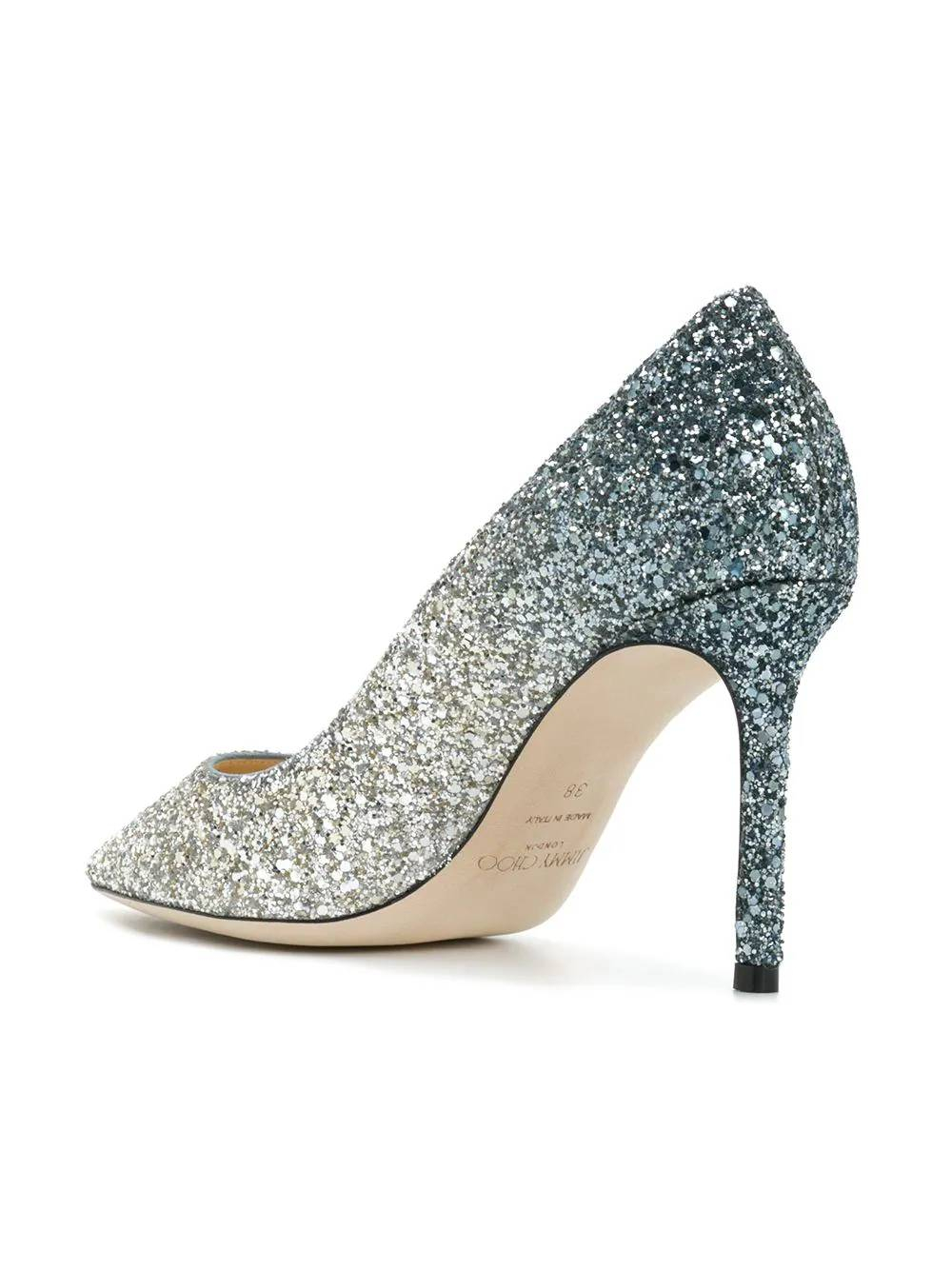 [Jimmy Choo] Pumps CO ROMY85BRESILVER/DUSK BLUE