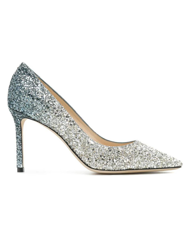 [Jimmy Choo] Pumps CO ROMY85BRESILVER/DUSK BLUE