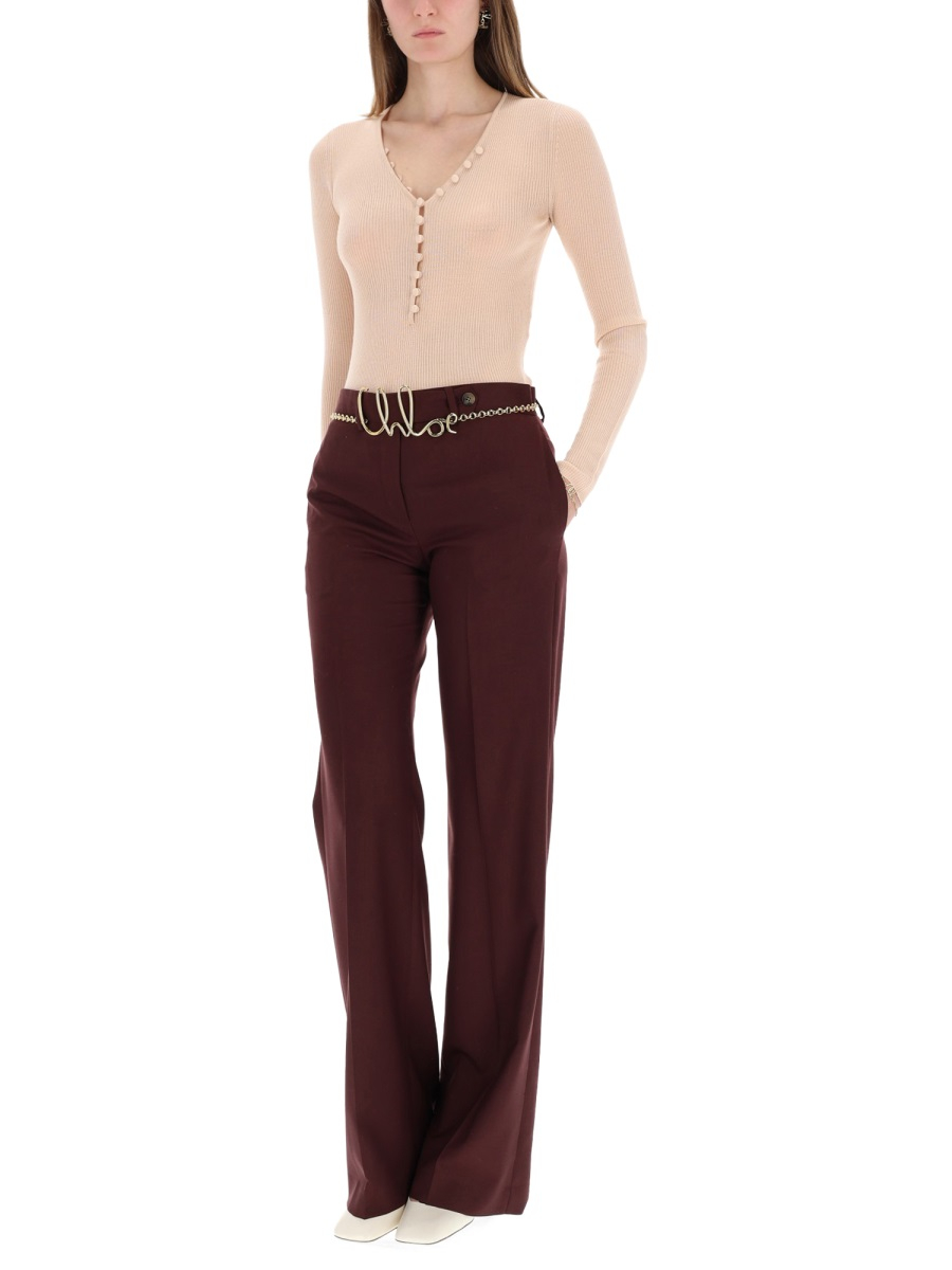 [Chloe] T-shirts Long Sleeve FW25 CH25WMP05530_6I6
