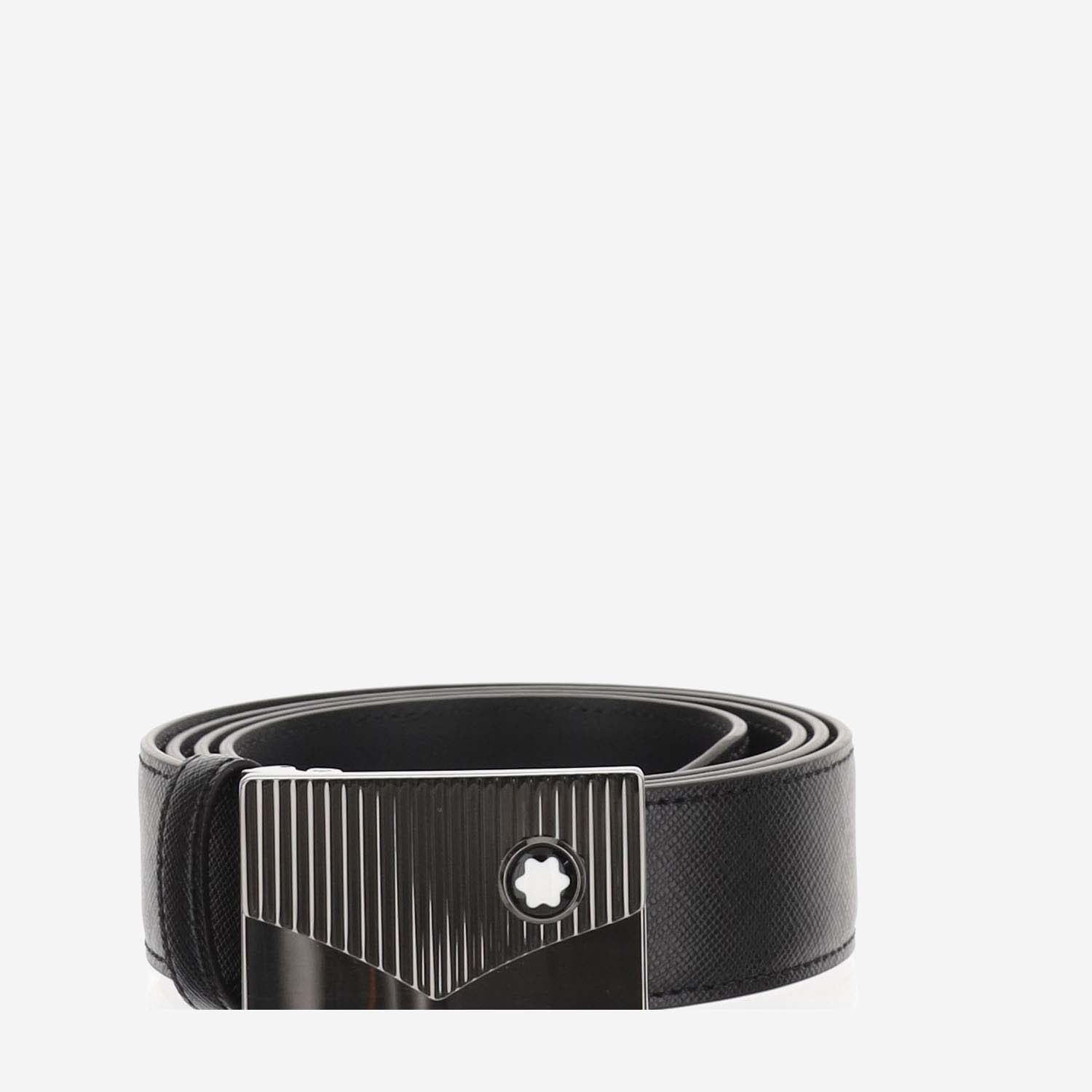 [Montblanc] Belt FW24 199090BLACK