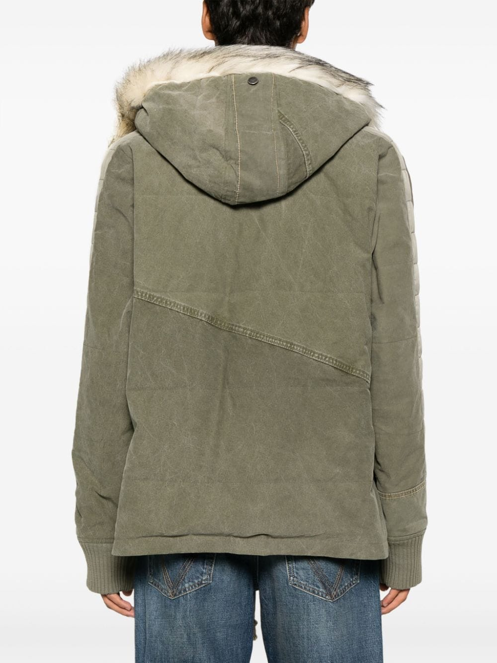 [Greg Lauren] Down Jacket FW23 GM027ARMY