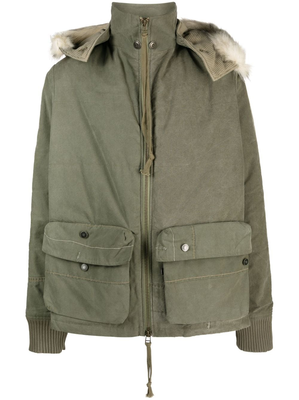 [Greg Lauren] Down Jacket FW23 GM027ARMY