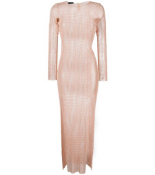 [SANTA BRAND] Long sleeve dress SS23 DIAMONDMAXIDRESSBLUSH
