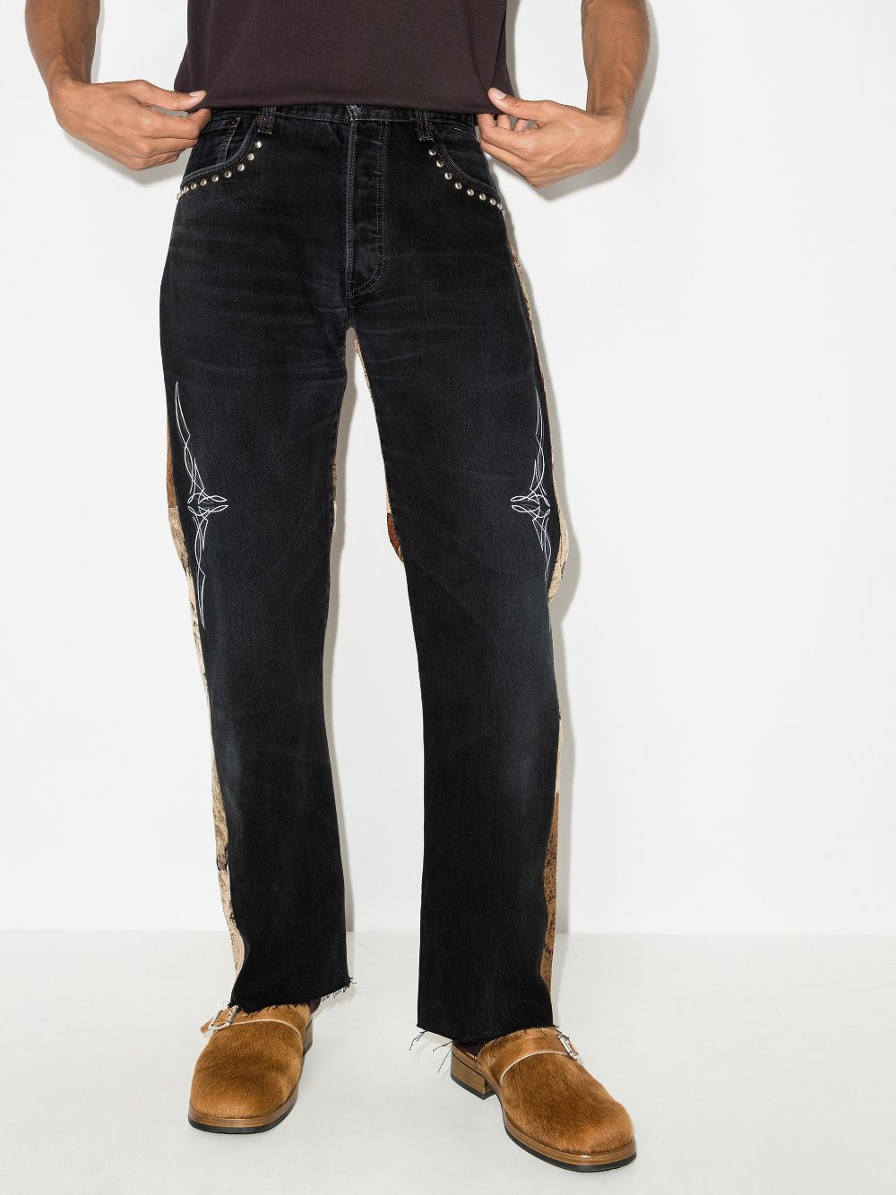 [Childern of The Discordance] Jeans FW22 COTDNYPT352BLACK