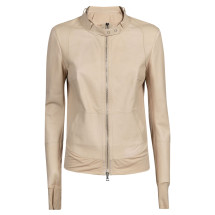 [LIVEN] Leather Jacket SS22 LIV821NHP0880CREAM