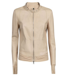 [LIVEN] Leather Jacket SS22 LIV821NHP0880CREAM