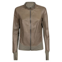 [LIVEN] Leather Jacket SS22 LIV821NHP0880MILIT