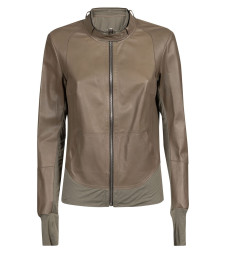 [LIVEN] Leather Jacket SS22 LIV821NHP0880MILIT