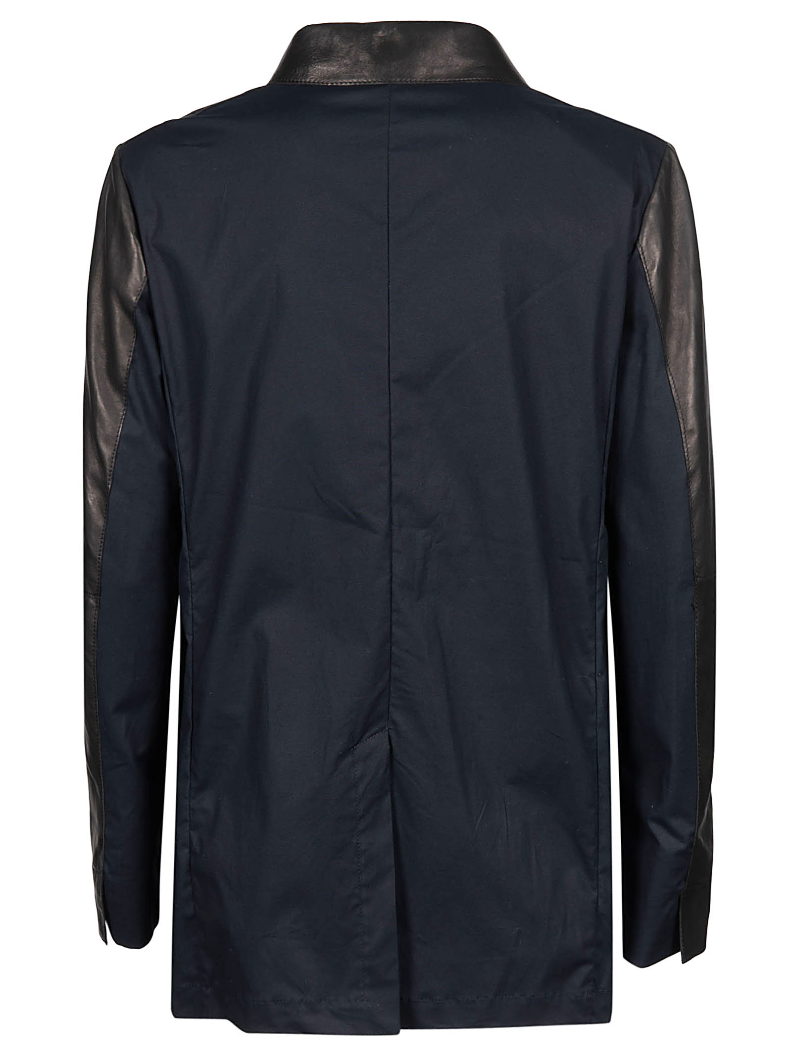 [LIVEN] Leather Jacket SS22 LIV412NP0880BLACK