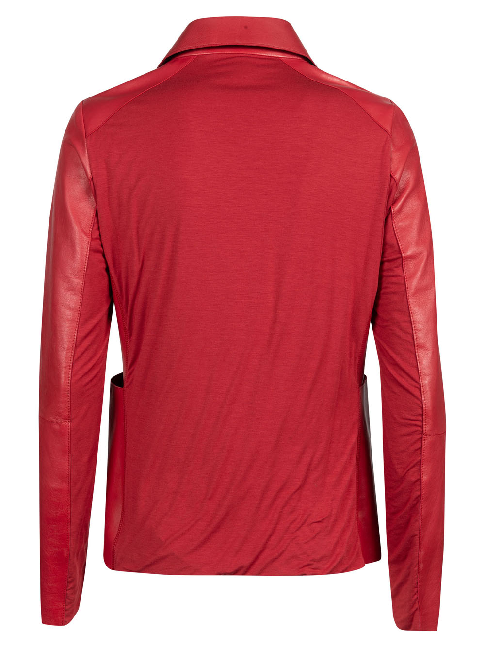 [LIVEN] Leather Jacket SS22 LIV823P0880RED