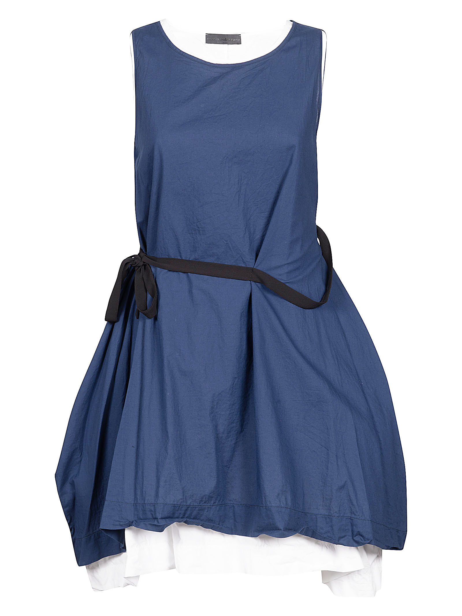 [MARIA CALDERARA] Sleeveless dress SS22 N518DMPSCULPTURED71