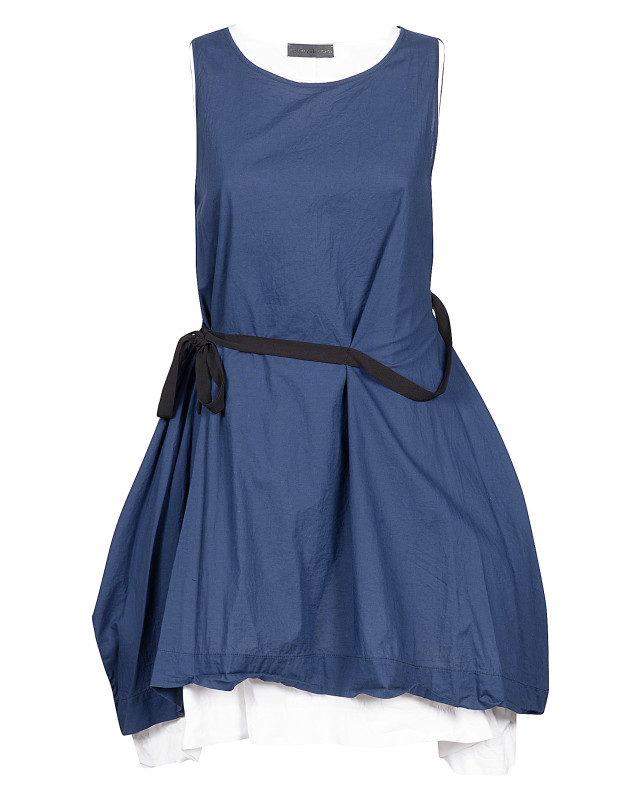 [MARIA CALDERARA] Sleeveless dress SS22 N518DMPSCULPTURED71