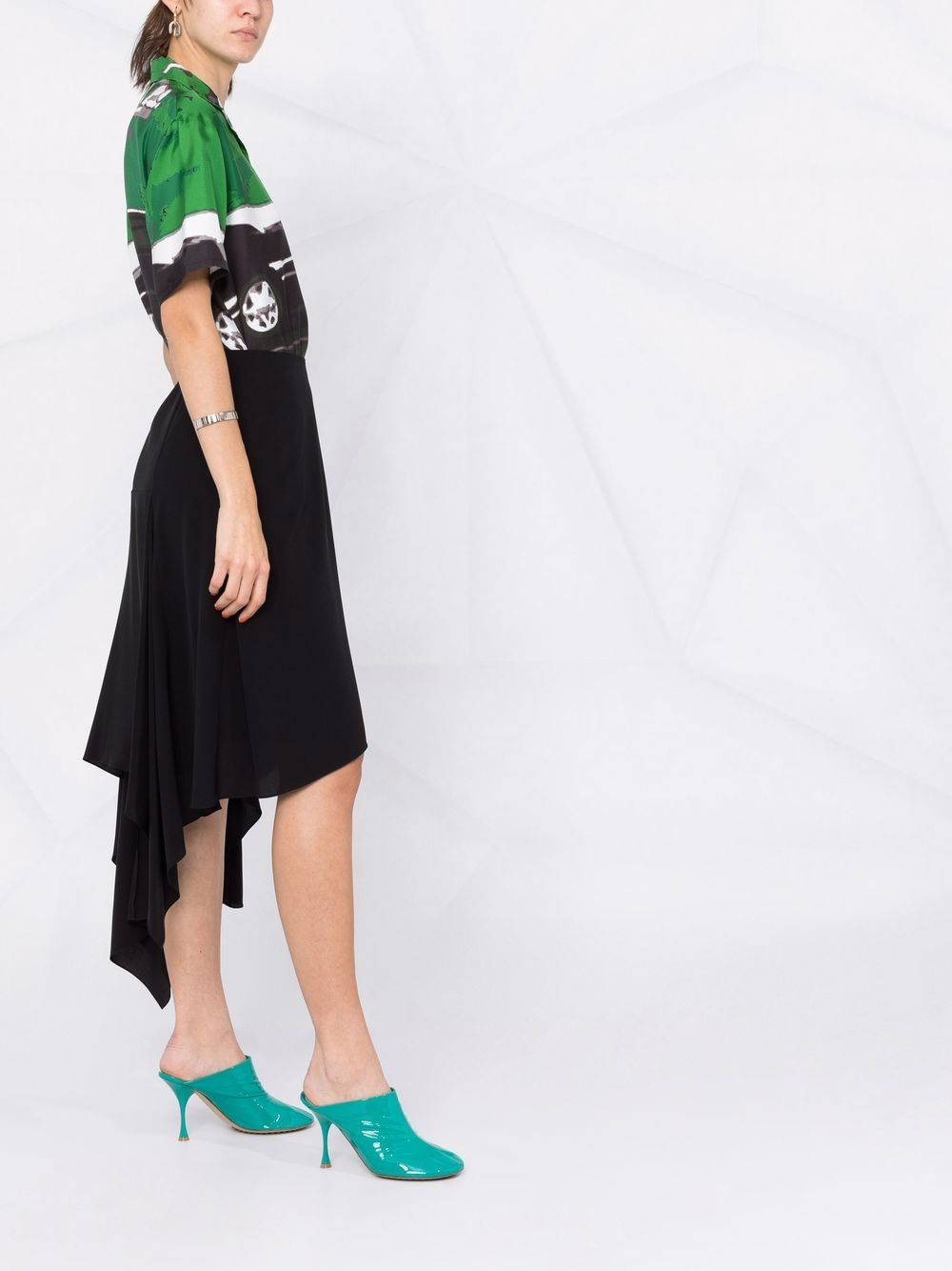 [Givenchy] Midi skirt FW21 BW40HX12EH001