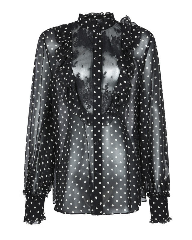 [Valentino] Shirts Long Sleeve SS25 6B0AB7J19ABTB1