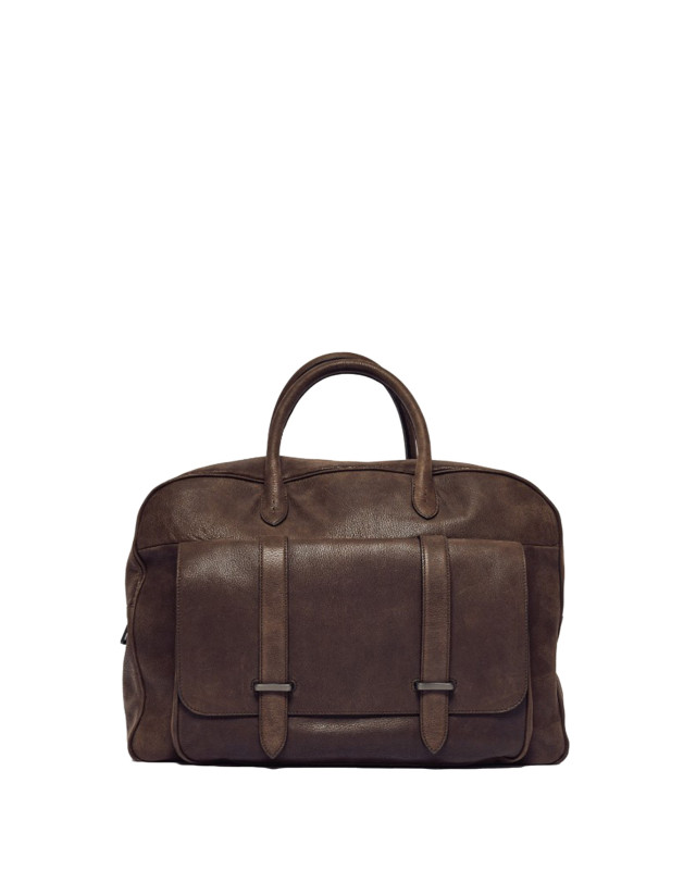 [ORCIANI] Bag FW25 P00748CHEVRETTET.MORO