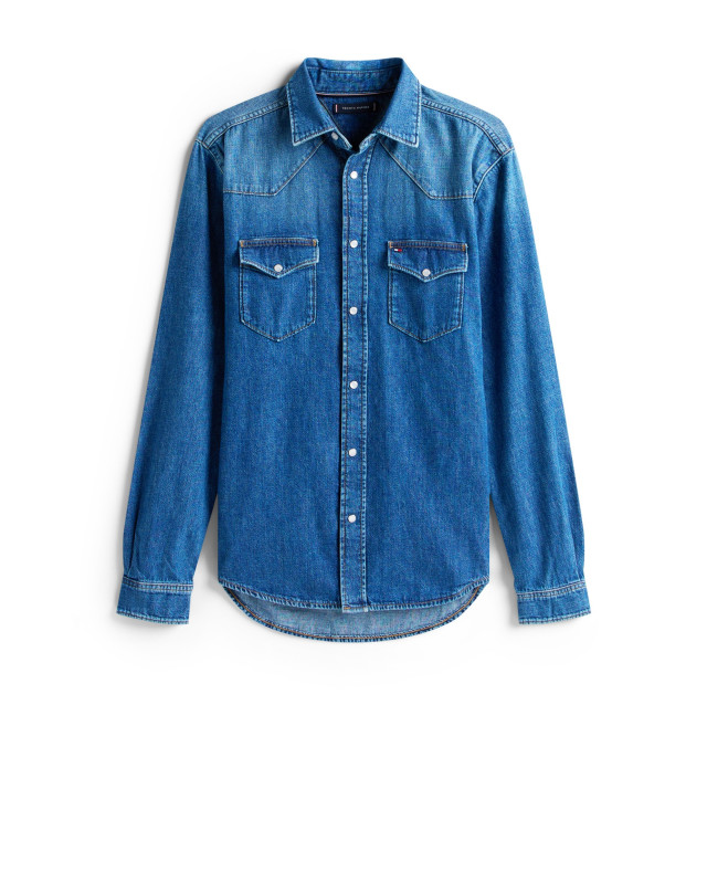 [Tommy Hilfiger] Shirts Long Sleeve FW25 MW0MW420841BW