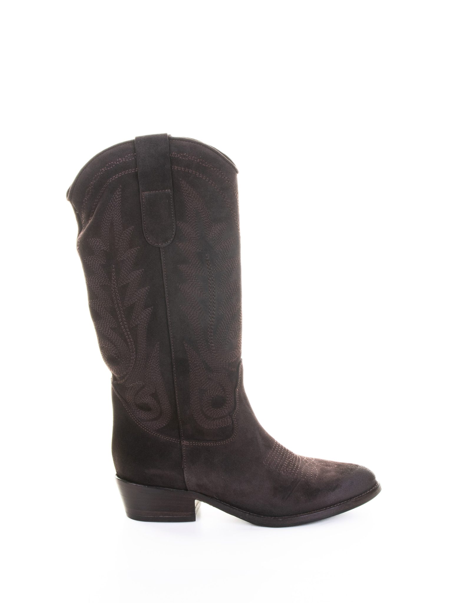 [DUCCIO DEL DUCA] Long Boots FW25 DD157CAMOSCIO VELOURT.MORO