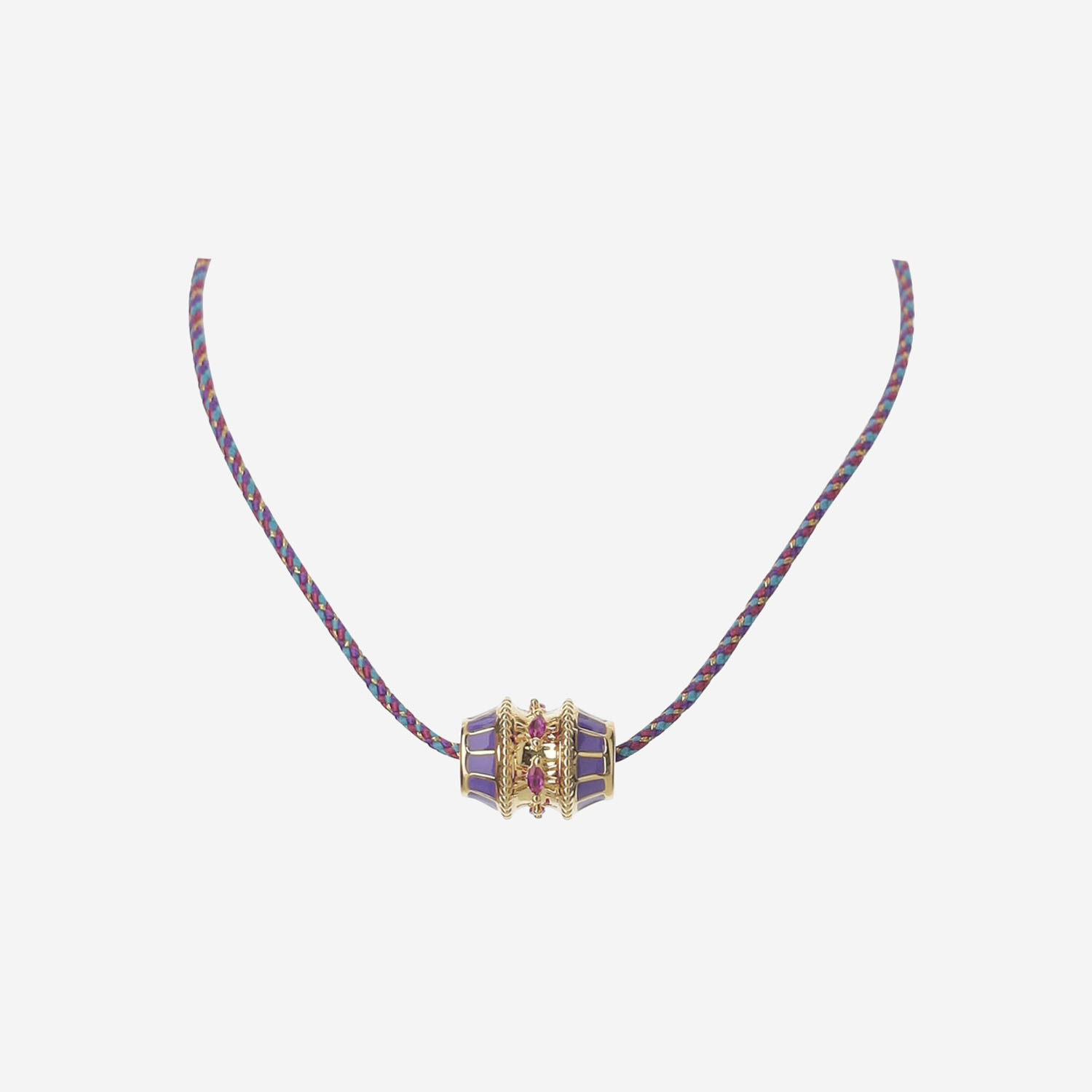 [MYA BAY] Necklace FW24 BR319GPURPLE