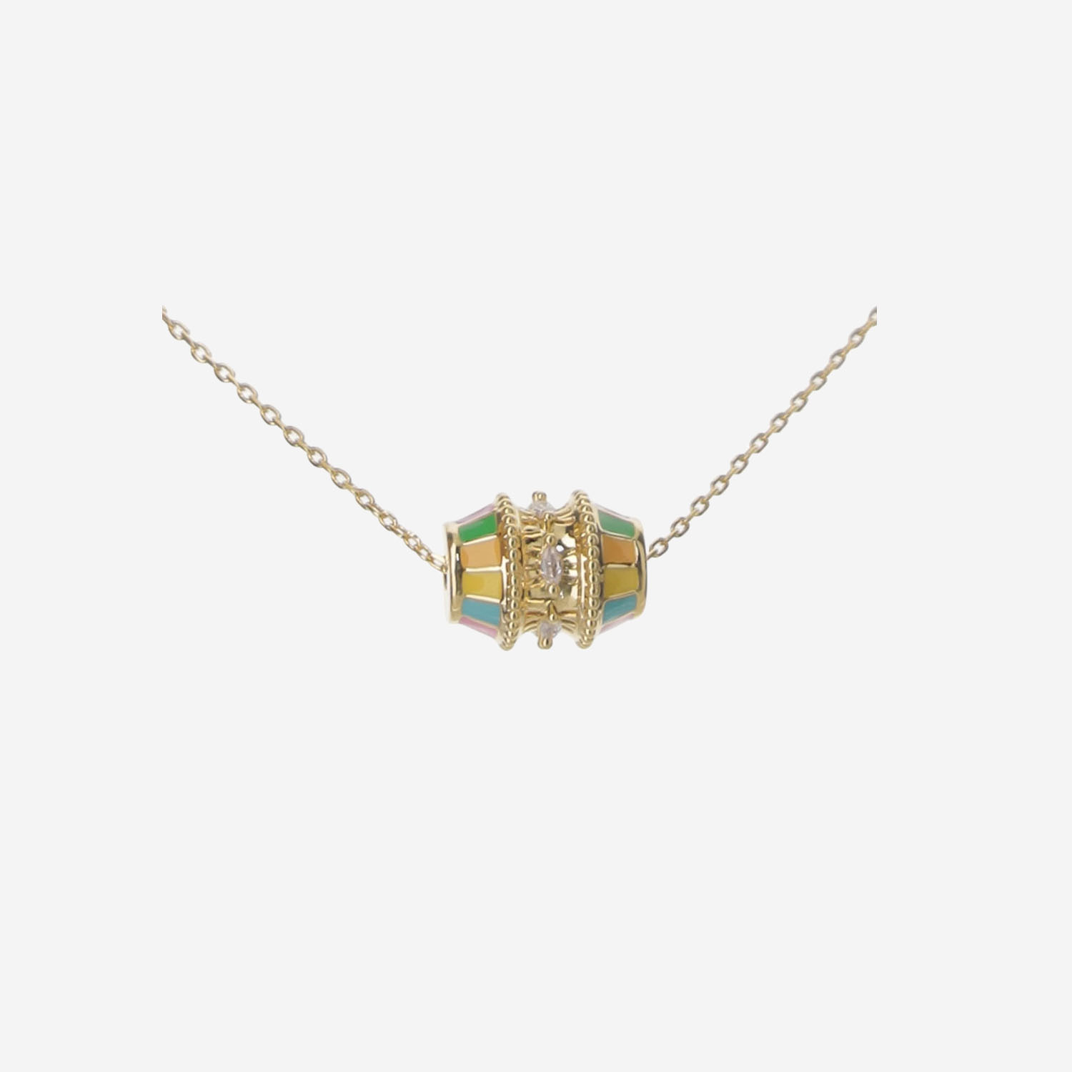 [MYA BAY] Necklace FW24 CO261GRAINBOW