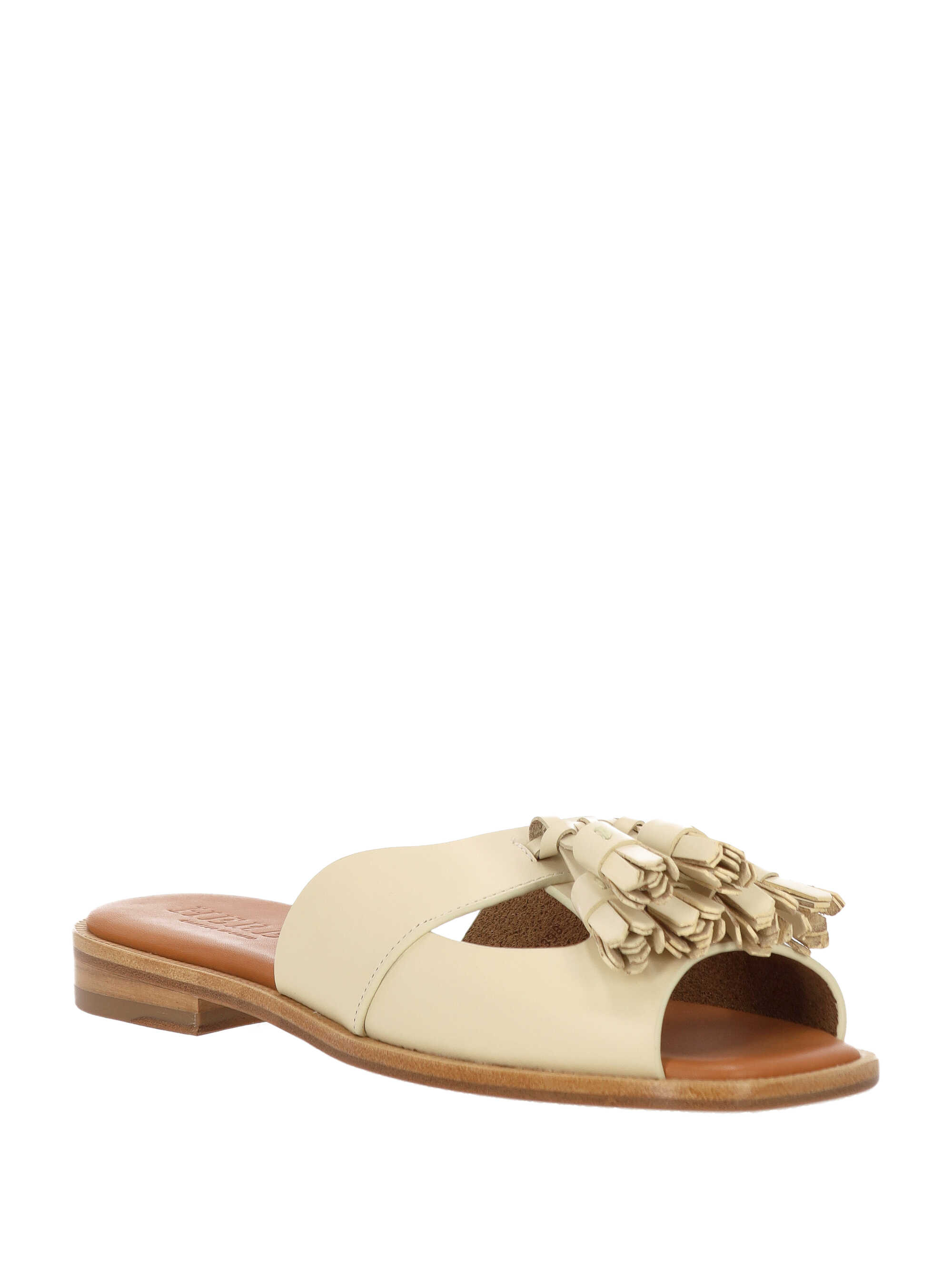 [HEREU] Flat shoes SS25 BOSLWFS250032CUSTARD