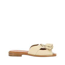 [HEREU] Flat shoes SS25 BOSLWFS250032CUSTARD