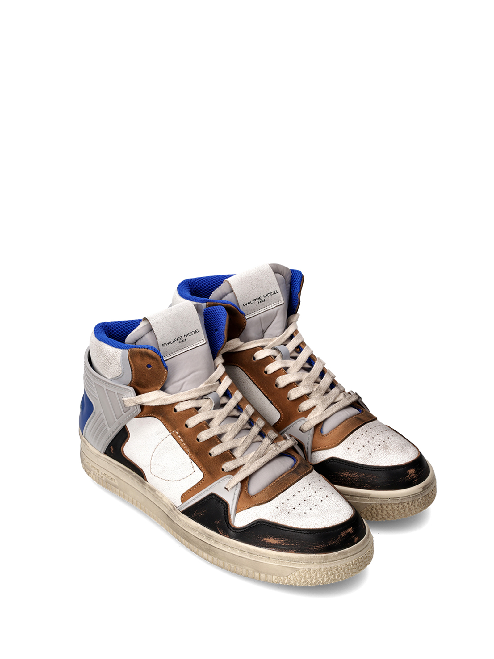 [PHILIPPE MODEL] Sneakers FW24 LGMUWP01WEST POP BLANC BLEU