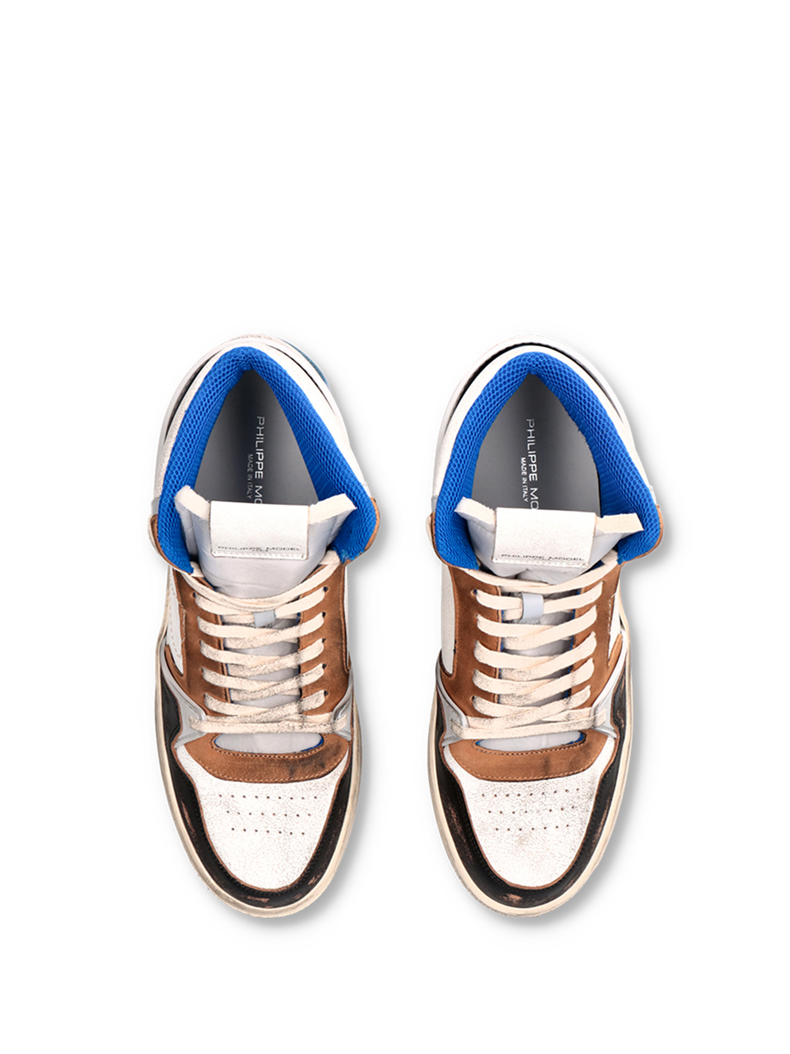 [PHILIPPE MODEL] Sneakers FW24 LGMUWP01WEST POP BLANC BLEU