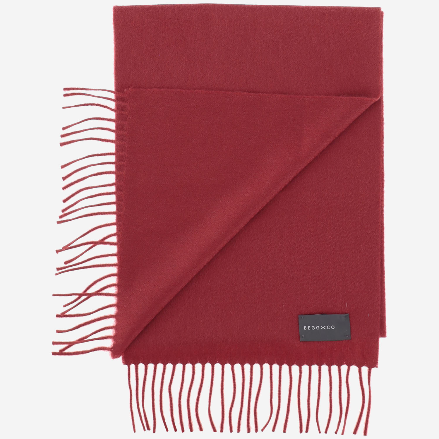 [ALEX BEGG] Scarf FW24 ARRANFERGUSONCARMINE