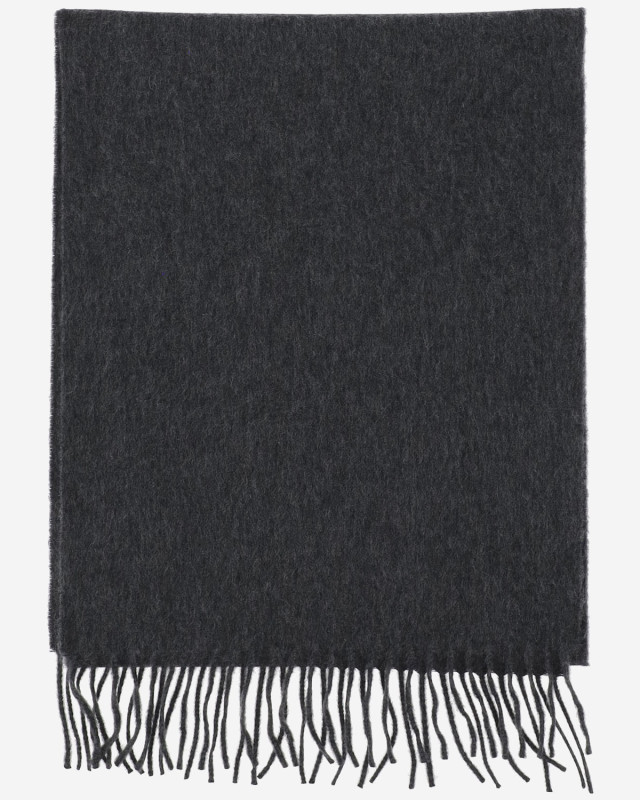 [ALEX BEGG] Scarf FW24 ARRANFERGUSONDARK GREY