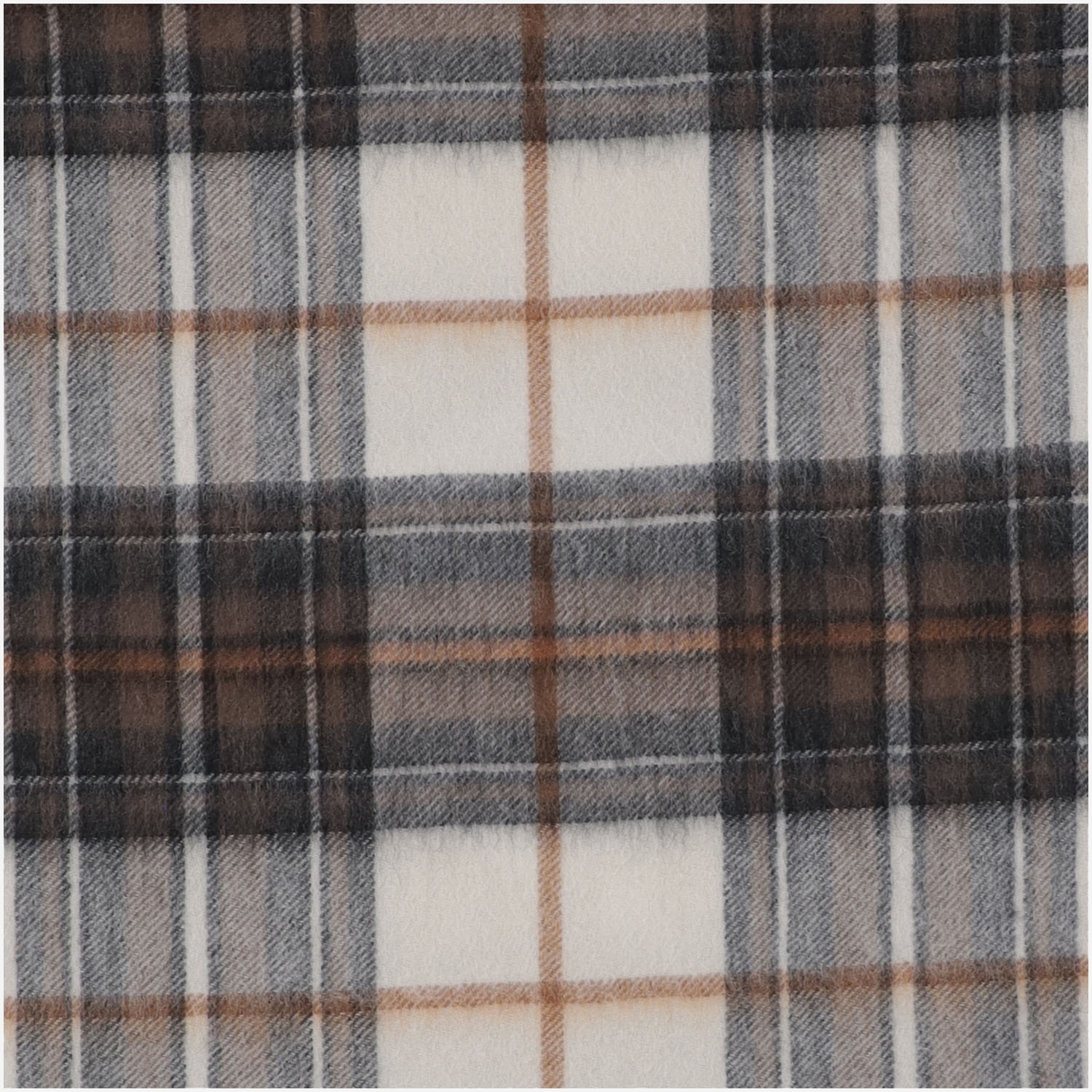 [ALEX BEGG] Scarf FW24 ARRANSILVRETTANATURAL RUST