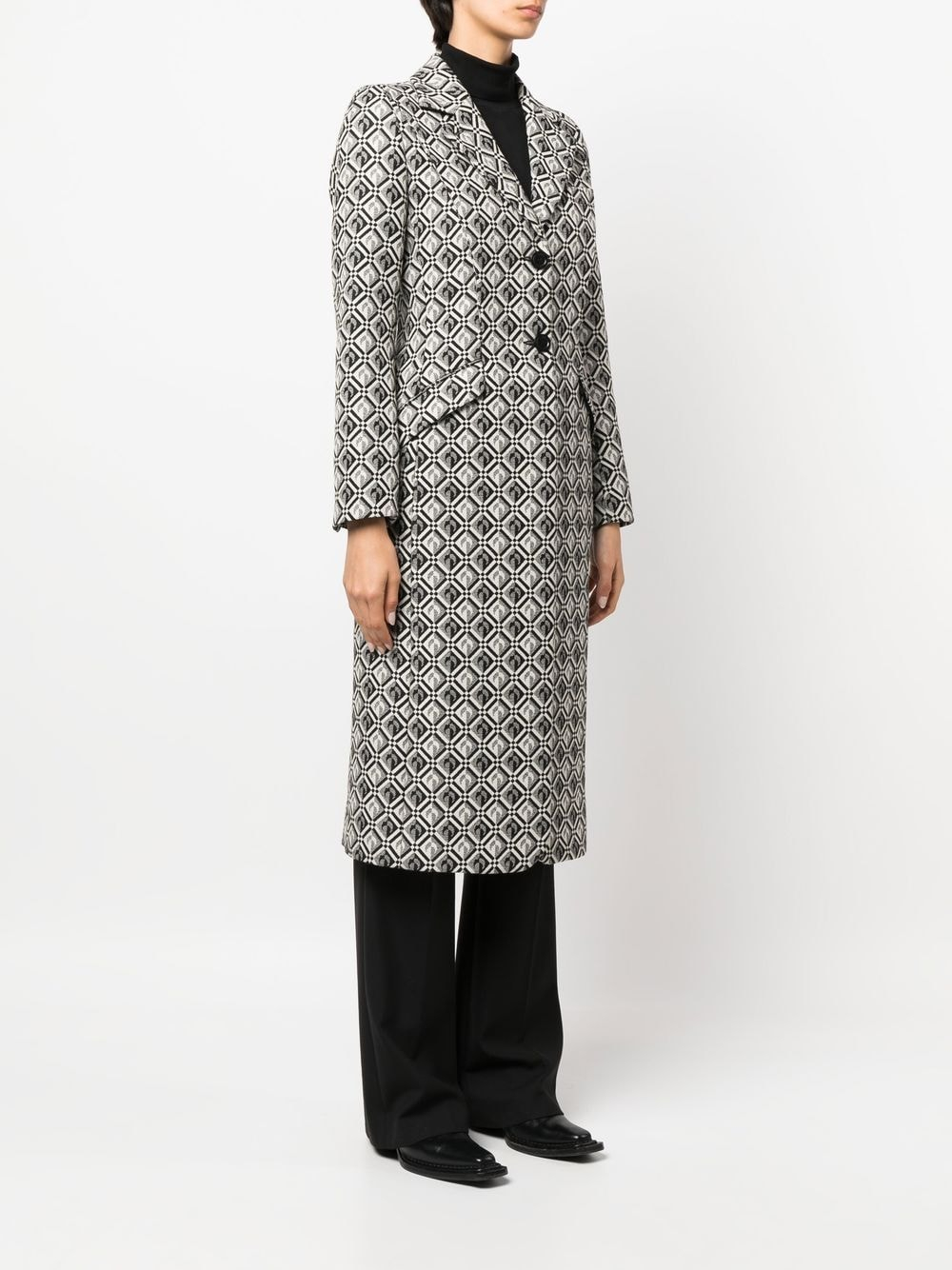 [MARINE SERRE] Coat FW22 C007FW22WWOTWO00200