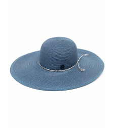 [Maison Michel] Hat SS22 1004052002BLANCHEDENIMBLUE
