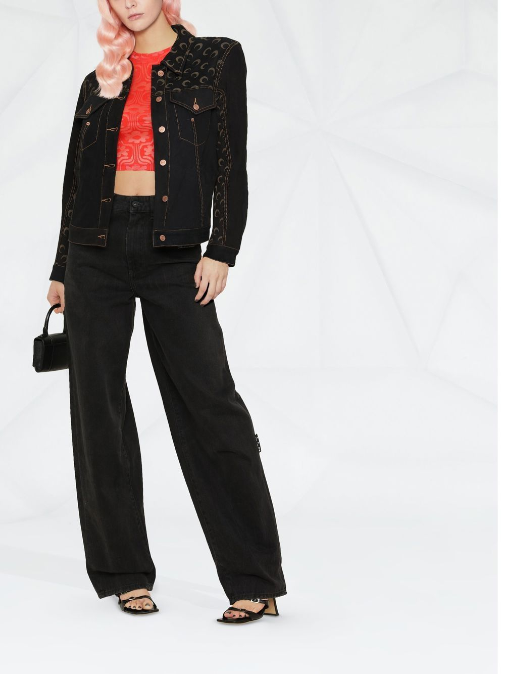 [MARINE SERRE] Casual Jacket SS22 J072ICONWUDENCO000400