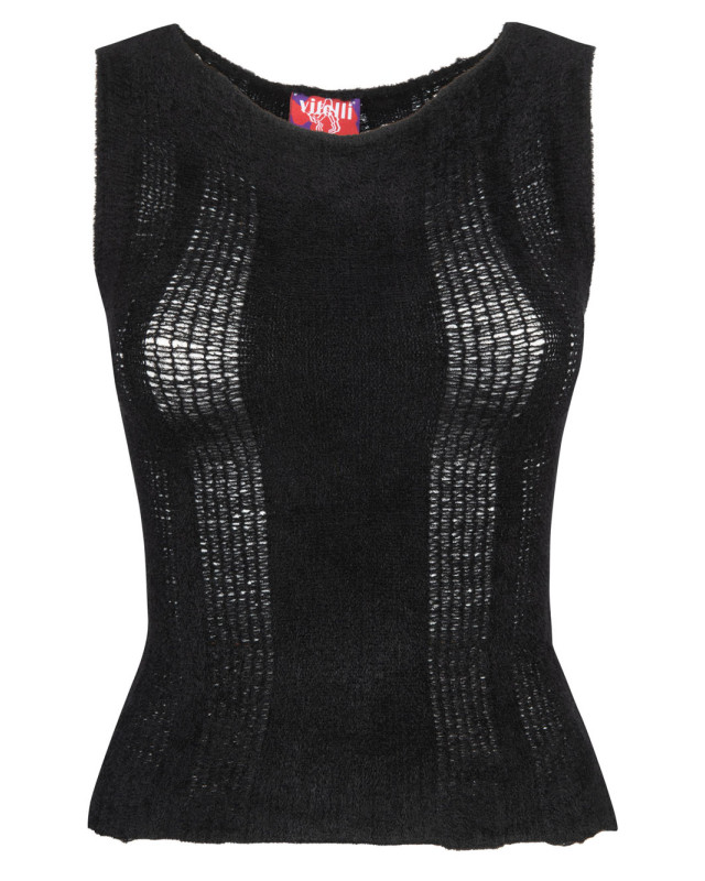 [VITELLI] T-shirts Sleeveless SS22 VM009EXAPANDABLEBK