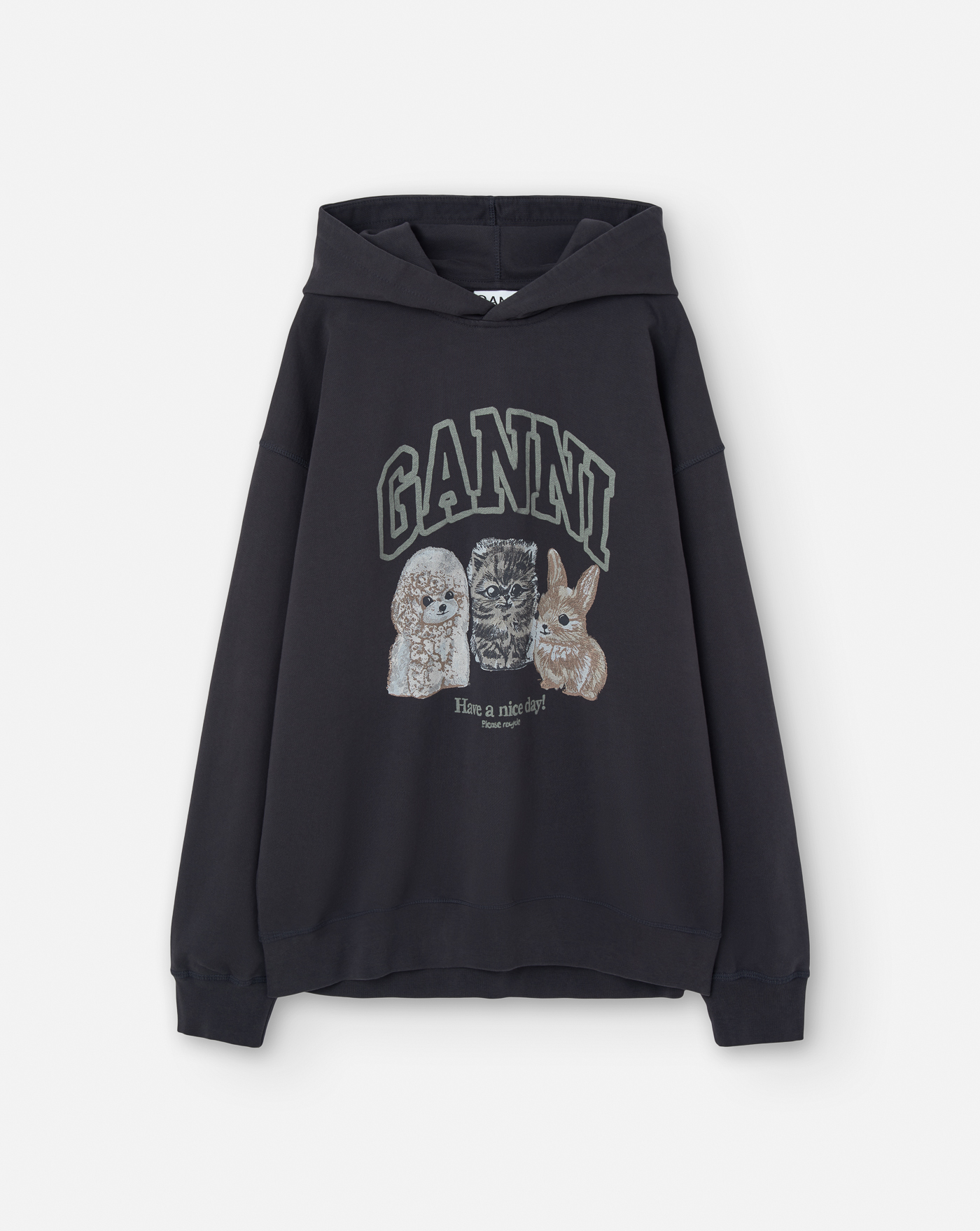 [GANNI] Hoodie FW25 T4270252