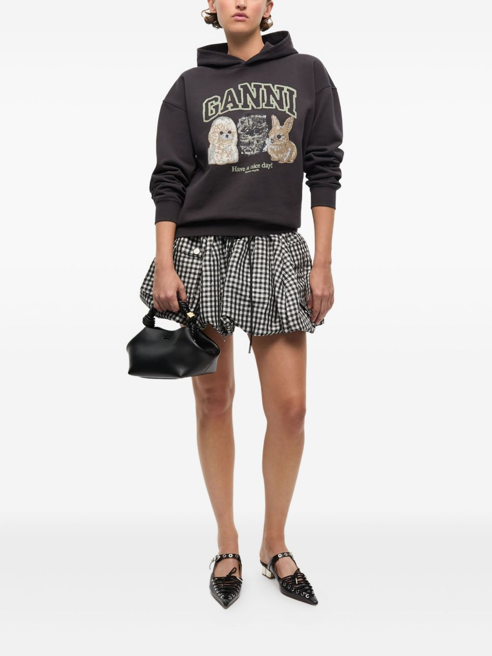 [GANNI] Hoodie FW25 T4270252