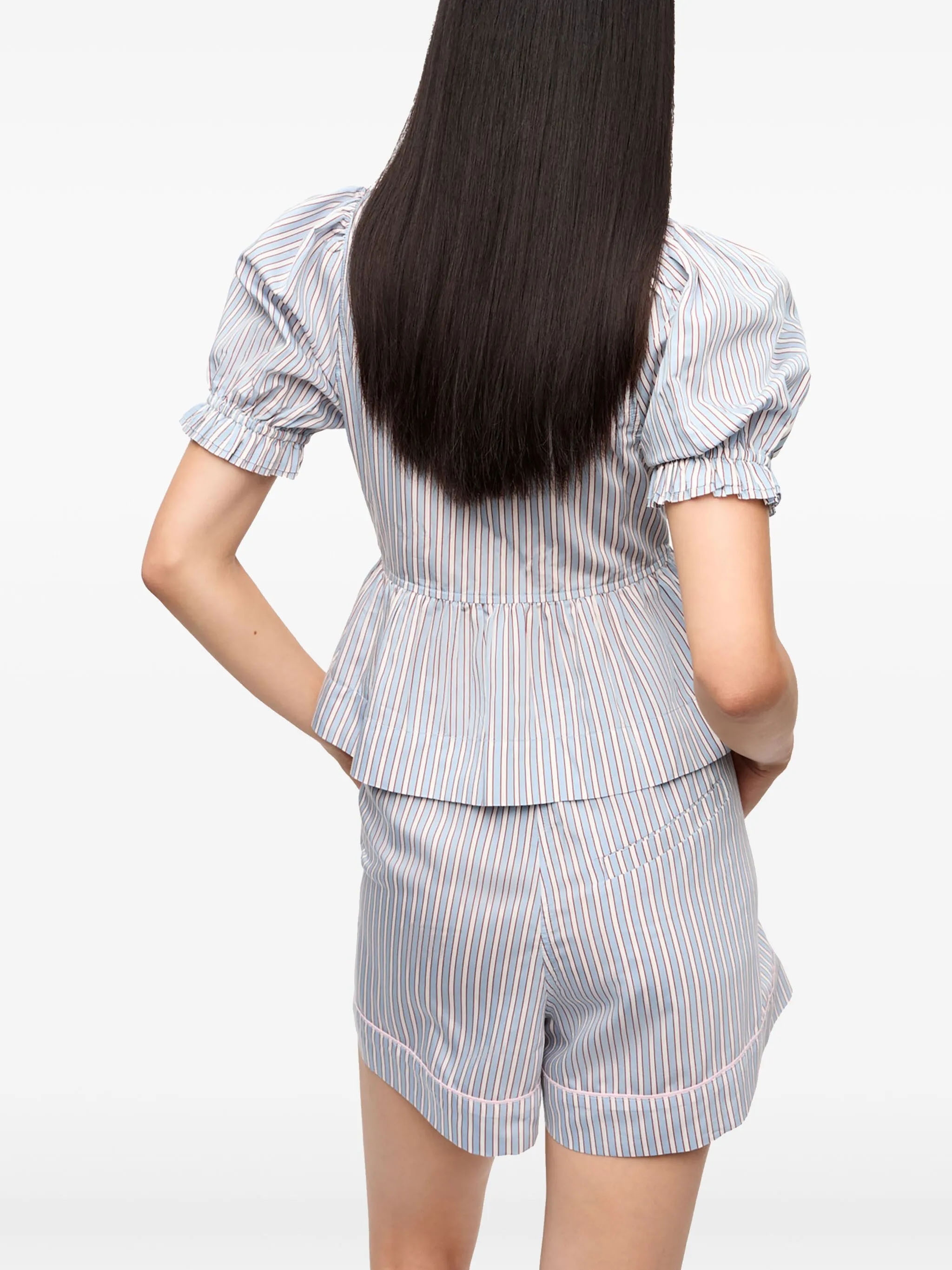 [GANNI] Shirts Short Sleeve SS25 W0311326